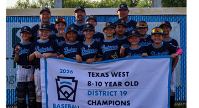 8/10 Baseball Champions - Bulverde LL