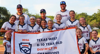8/10 Softball Champions - Bulverde LL